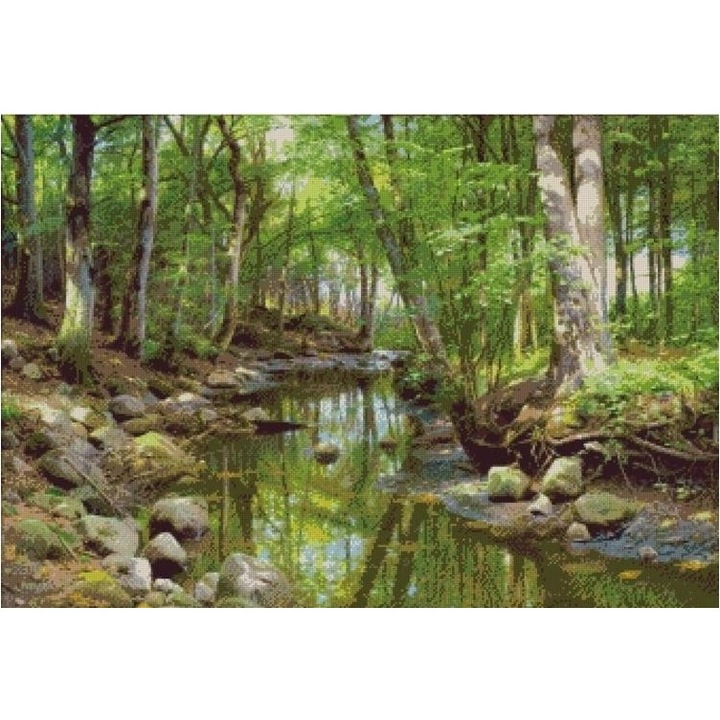 Set goblen, In padure, diagrame A4