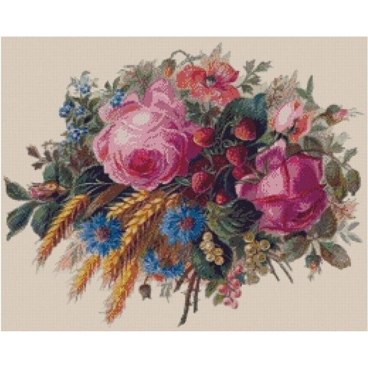 Set goblen, Flori si spice, diagrame A4