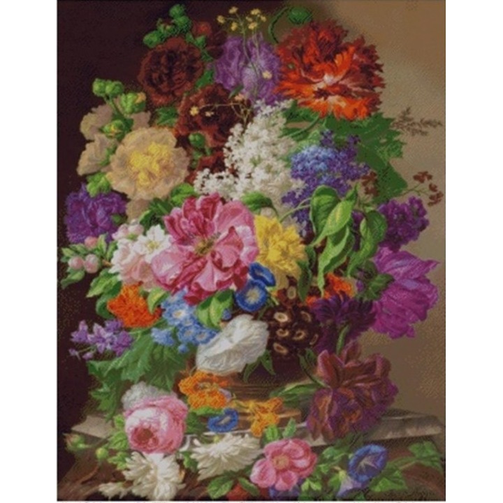 Set goblen, Flori de vara de Joseph Nigg, diagrame A4