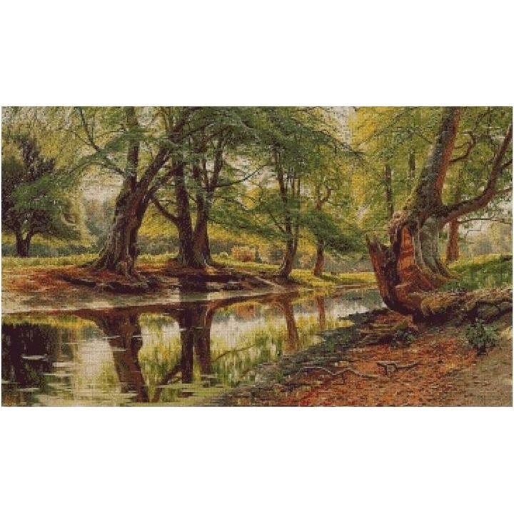 Set goblen, Lac cu arbori, diagrame A4