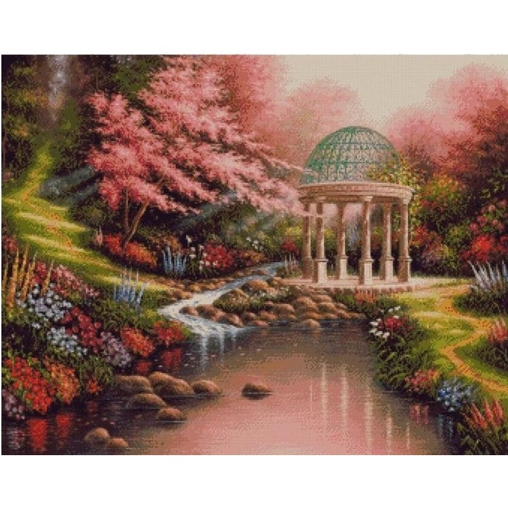 Set goblen, Rose garden, diagrame A4