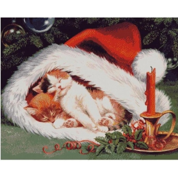 Set goblen, Pisici dormind, diagrame A4