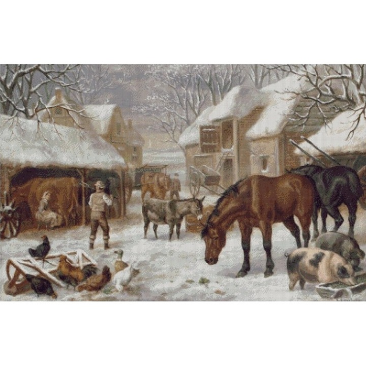 Set goblen, Iarna la tara de Edward Herbert, diagrame A4