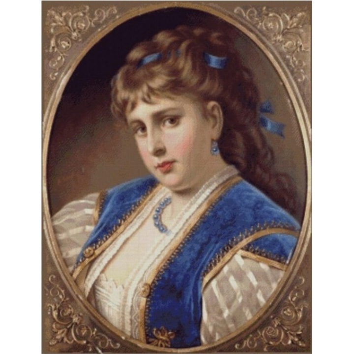 Set goblen, Portret de Anton Elbert, diagrame A4