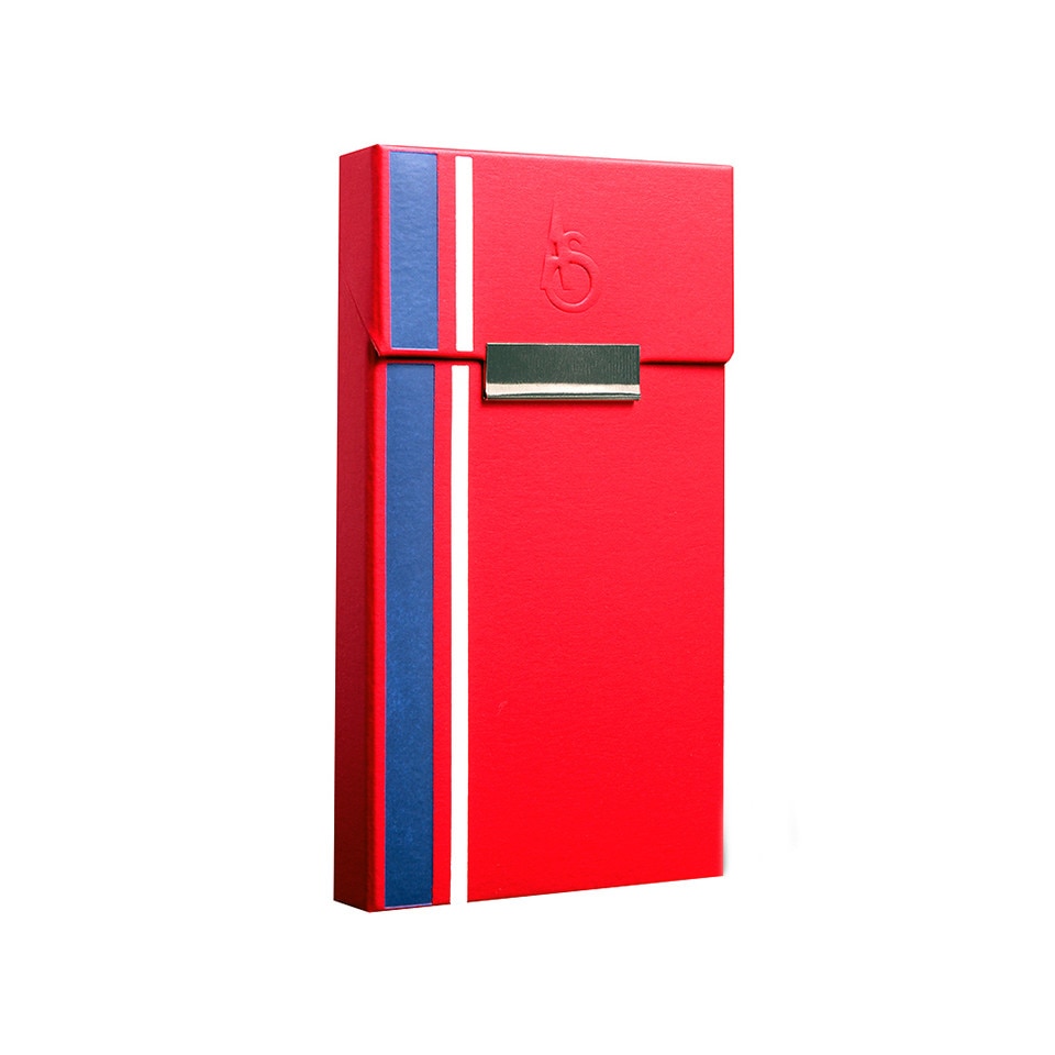 Husa ADAMI STEFANO pentru Pachete de Tigari Slim Size rosu