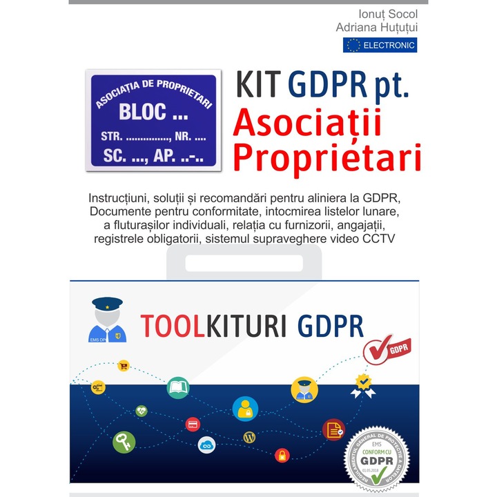 Kit GDPR pentru Asociatii de proprietari - peste 40 documente si sabloane editabile obligatorii conform cu Regulamentul EU 679/2016 si Legea 190/2018