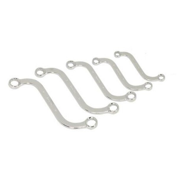 Set 5 chei inelare tip S, 10x11-18x19 mm