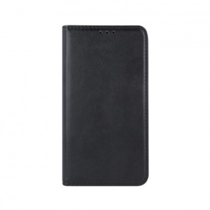 Калъф Flip Book/Stand, съвместим с Motorola E6 Plus, магнитно закопчаване Черен