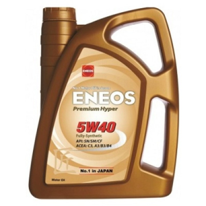 Ulei motor Eneos, Premium Hyper, Sintetic, 5W40, 4 l