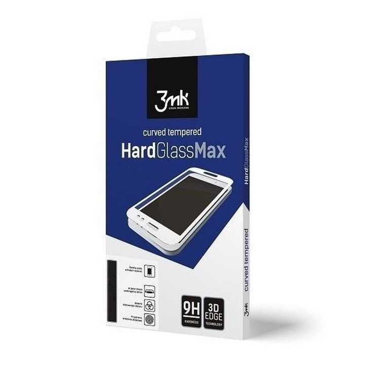 3MK HardGlass Max kijelzővédő üvegfólia iPhone 11 Pro Max (6.5") készülékhez, 3D, Teljes fedés