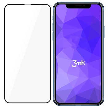 Folie Sticla 3MK HardGlass Max pentru iPhone 11 Pro (5.8 Folie Sticla 3MK HardGlass Max pentru iPhone 11 Pro (5.8