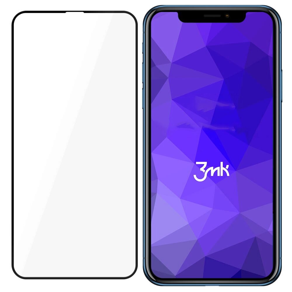 Folie Protectie Sticla 3MK HardGlass Max pentru iPhone 11 (6.1