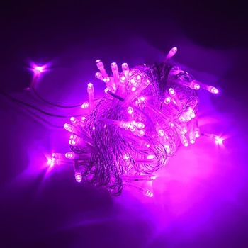 Ghirlanda luminoasa tip cortina, exterior, 132 leduri suspendate, ROZ, 3m, interconectabila, 220V, 8W, cu adaptor 220V Ghirlanda luminoasa tip cortina, exterior, 132 leduri suspendate, ROZ, 3m, interconectabila, 220V, 8W, cu adaptor 220V