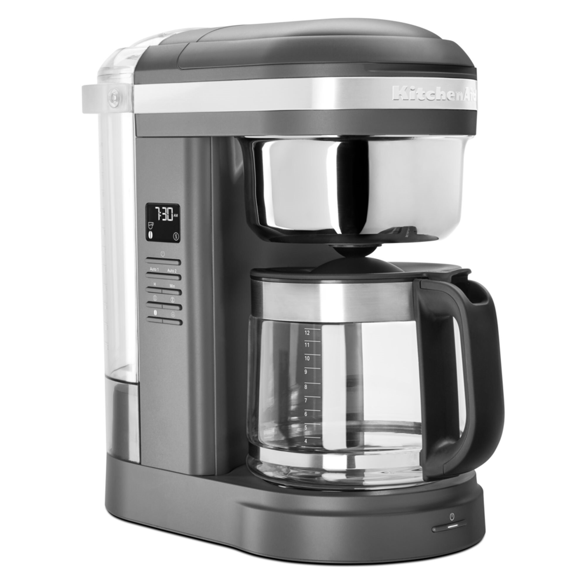 Cafetiera programabila 1,7 L, 1100 W, Charcoal - KitchenAid