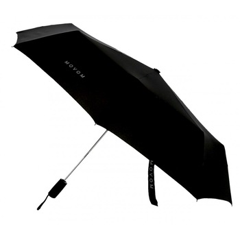 Umbrela automata pliabila maner drept neagra Movom Daryl Umbrela automata pliabila maner drept neagra Movom Daryl