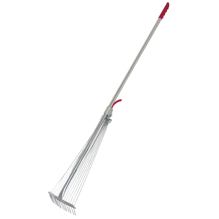 Гребло Mega, Метал, Регулируема ширина, 15 зъба