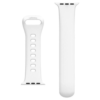 Curea silicon Spigen Air Fit Apple Watch 1/2/3/4/5/6/7/SE (38/40/41mm) White Curea silicon Spigen Air Fit Apple Watch 1/2/3/4/5/6/7/SE (38/40/41mm) White