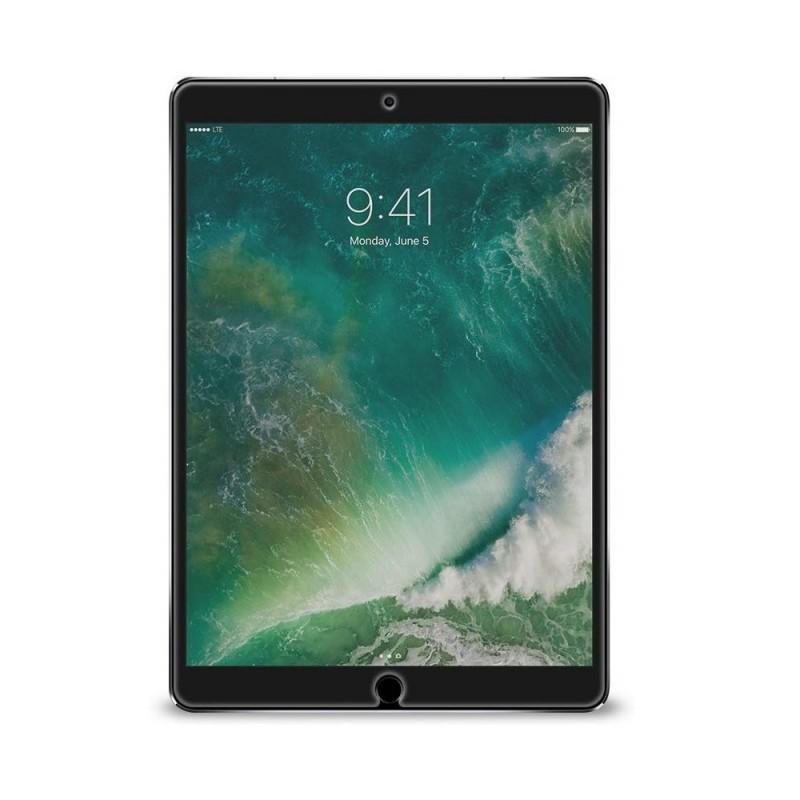 Folie protectie transparenta Case friendly Spigen GLAS.tR SLIM compatibila cu iPad 10.2 inch (2019/2020/2021)