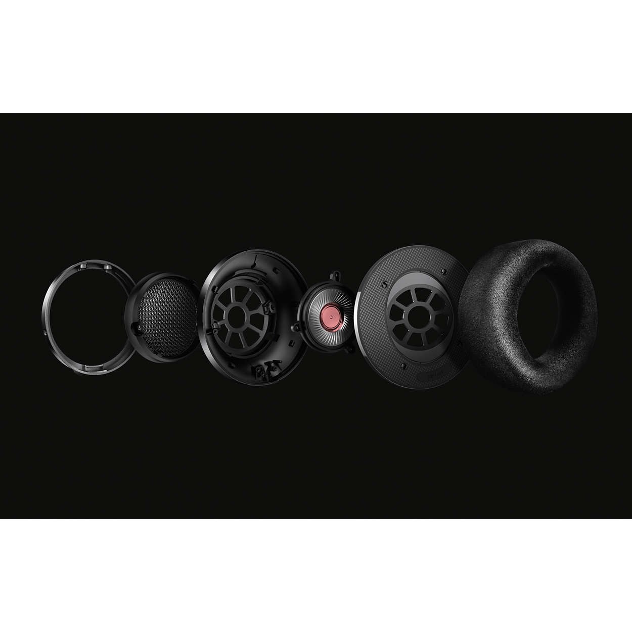 Casti audio Philips Fidelio X2HR/00, Hi-Fi, pernute Deluxe din burete cu memorie, atasare pe ureche, lungime cablu 3m, cablu detasabil, clema speciala, Negru