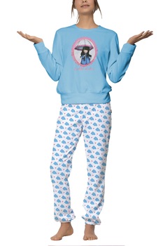 Pijama fete Santoro Gorjuss - Puddles of Love, lunga Pijama fete Santoro Gorjuss - Puddles of Love, lunga