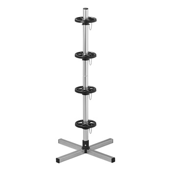 Suport Metalic din Aluminiu pentru Depozitare 4 Roti, Jante cu Anvelope Auto, Capacitate 100kg Suport Metalic din Aluminiu pentru Depozitare 4 Roti, Jante cu Anvelope Auto, Capacitate 100kg