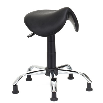 Scaun laborator QMOBILI 1290 MIU CR VE Negru, sezut poliuretan, baza cromata, picioare fixe (ventuze) Scaun laborator QMOBILI 1290 MIU CR VE Negru, sezut poliuretan, baza cromata, picioare fixe (ventuze)