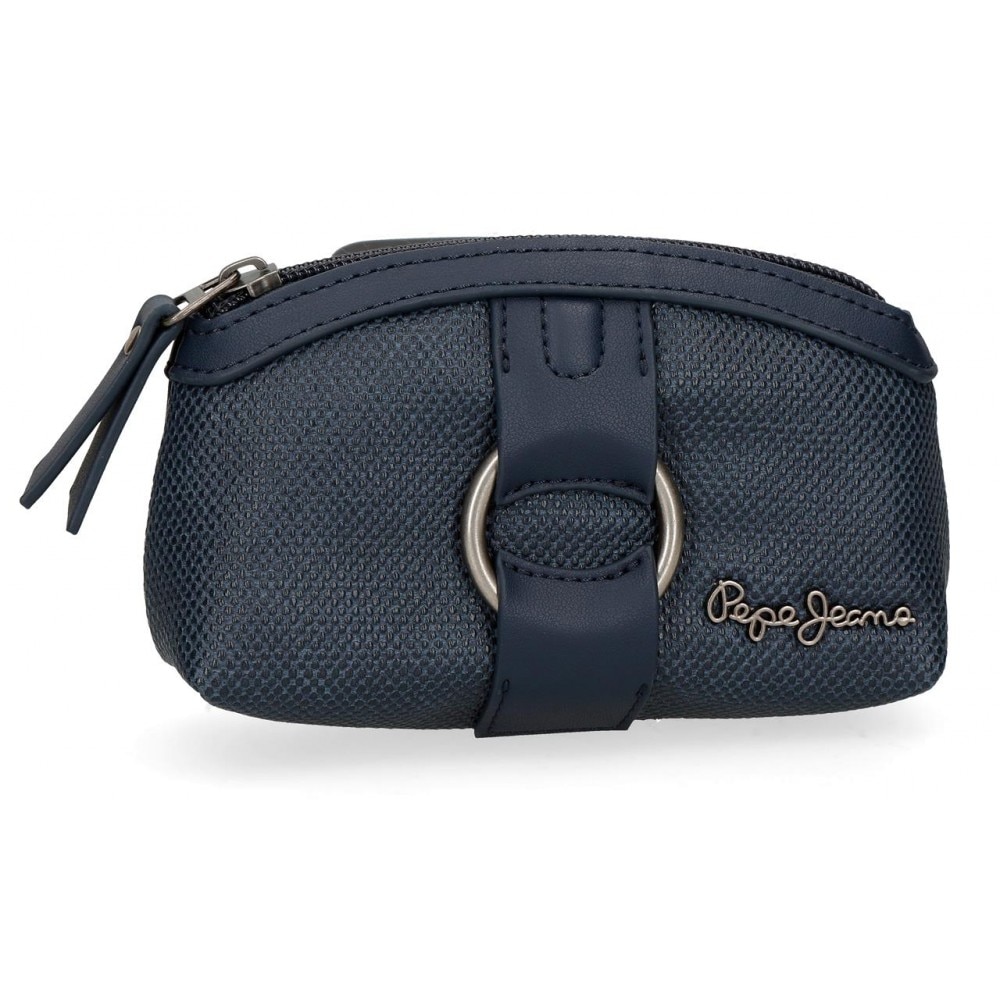 Borseta cosmetice 14 cm Pepe Jeans Daphne bleumarin