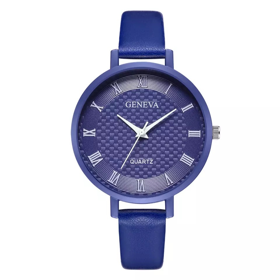 Ceas dama casual Geneva Amita albastru