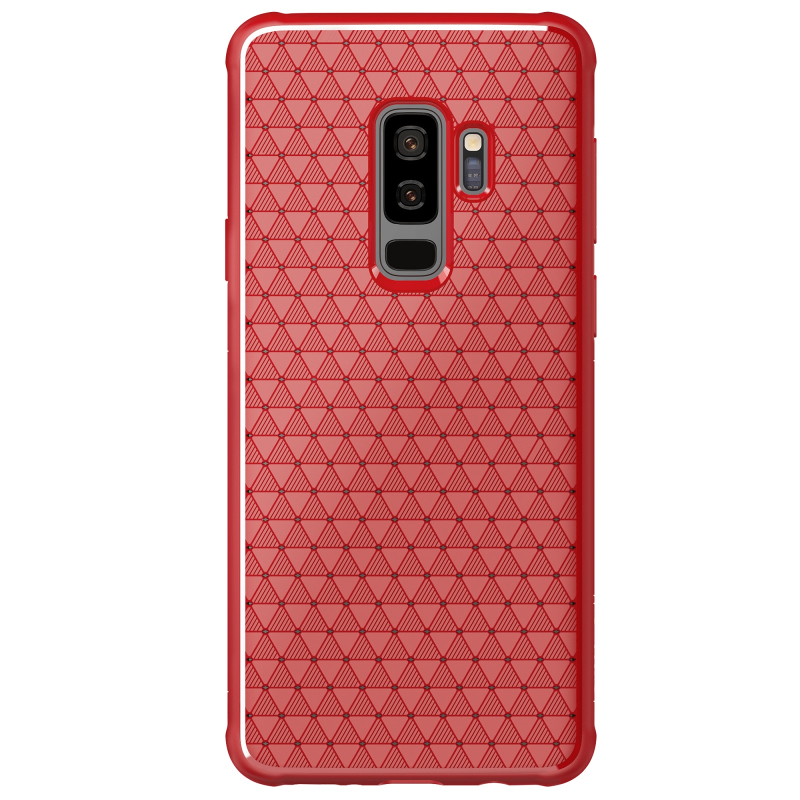 Husa Originala Nillkin Weave Samsung Galaxy S9+ Plus Rosu - Blister Rosu Galaxy S9 Plus