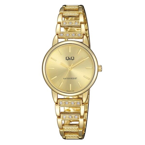 Ceas de dama Q&Q fashion auriu din metal