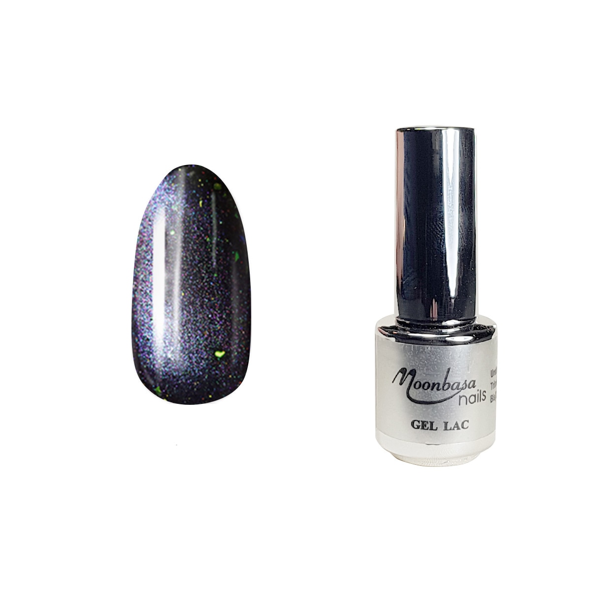 Gel UV Magic eye, Moonbasanails, 758, 4 ml, Multicolor