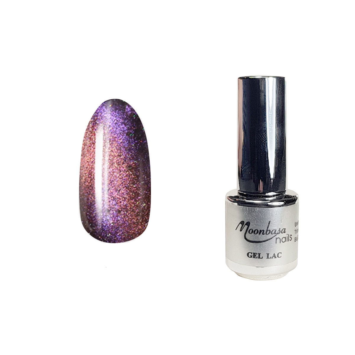 Gel UV Magic Eye, Moonbasanails, 762 Cassiopeia, 4 ml, Multicolor