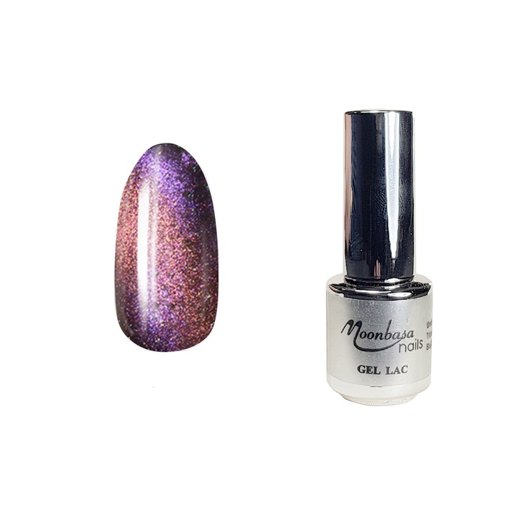 Gel UV Magic Eye, Moonbasanails, 762 Cassiopeia, 4 ml, Multicolor