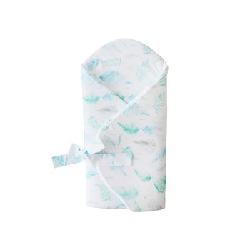 Pilota de infasat, Lullalove, Bumbac, Mint, 75 x 75cm Pilota de infasat, Lullalove, Bumbac, Mint, 75 x 75cm