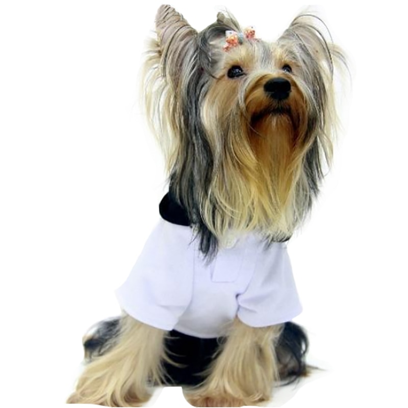 Hanorac Dog Dog Collection S402A, 45cm, Alb - eMAG.ro