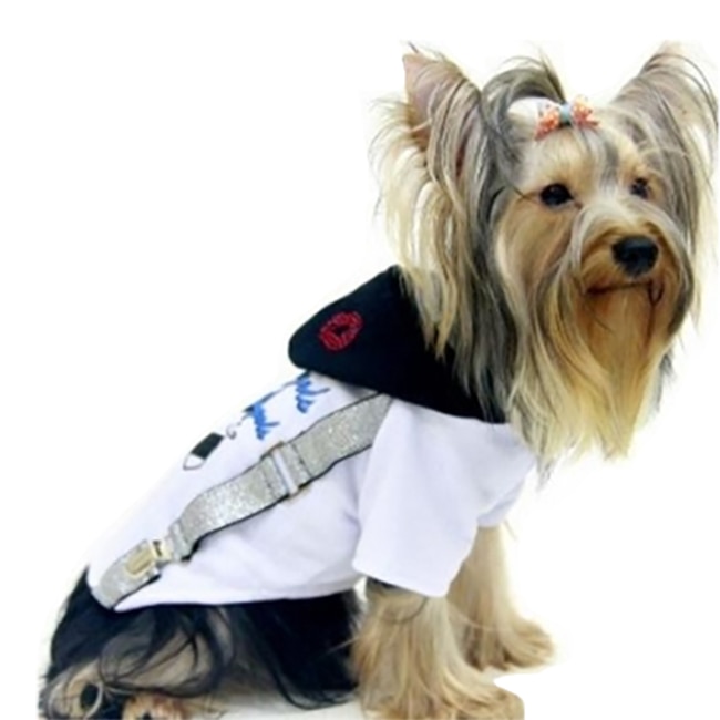 Hanorac Dog Dog Collection S402A, 45cm, Alb - eMAG.ro