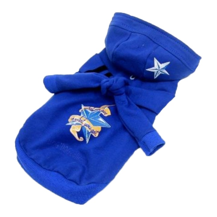 Hanorac Dog Dog Collection S401A, 25 cm, Albastru