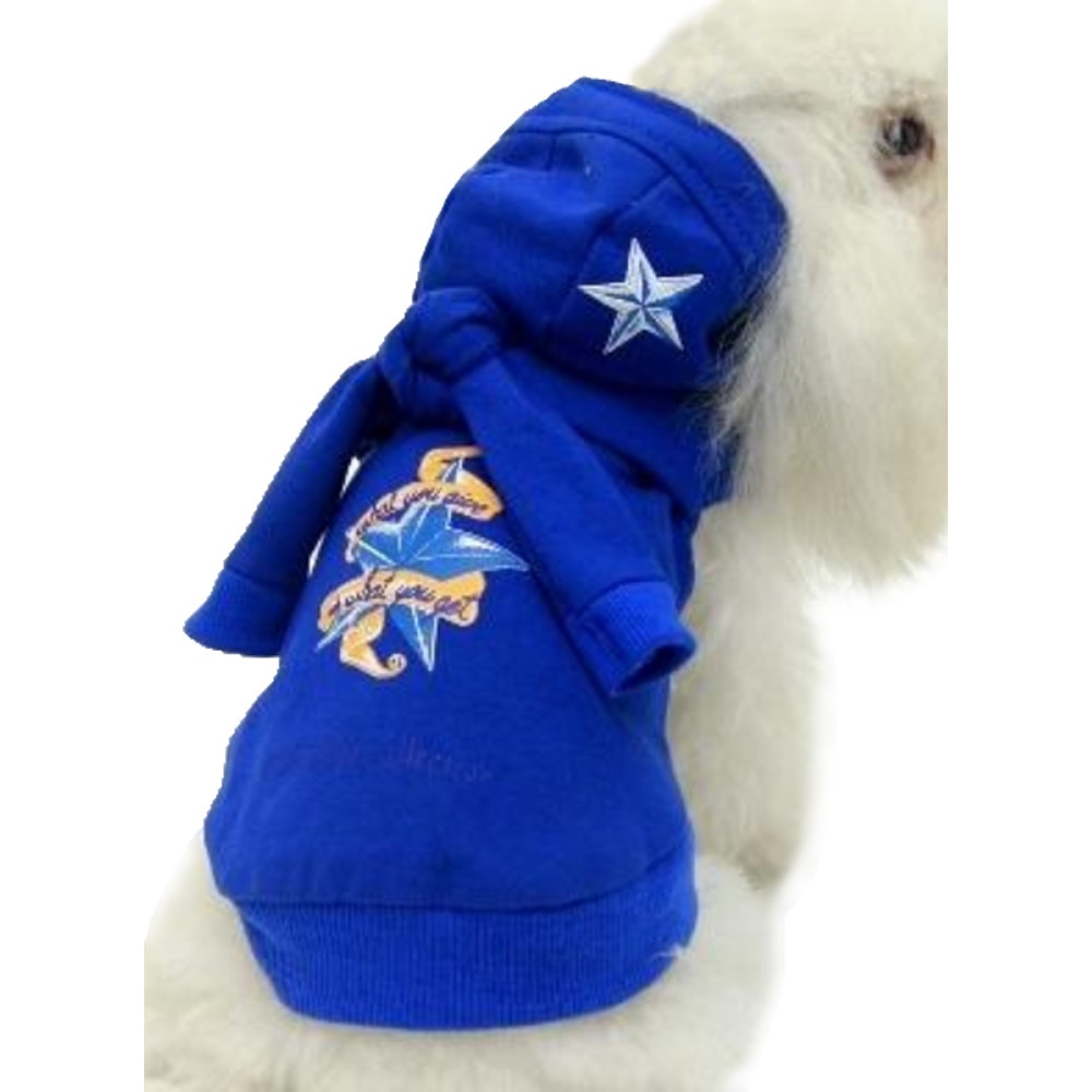 Hanorac Dog Dog Collection S401A, 35 cm, Albastru - eMAG.ro