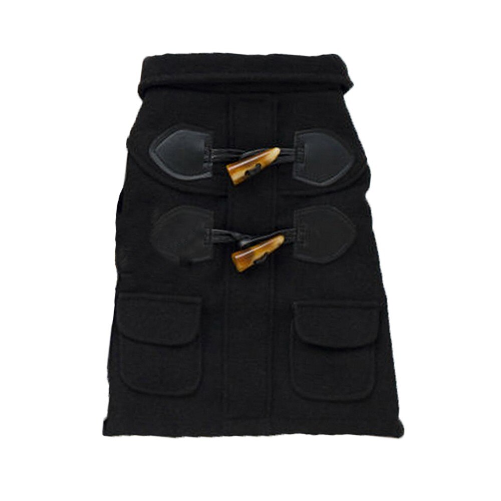 Palton Meiqi Collection MQ-DZ116, 25 - 29 cm, Negru