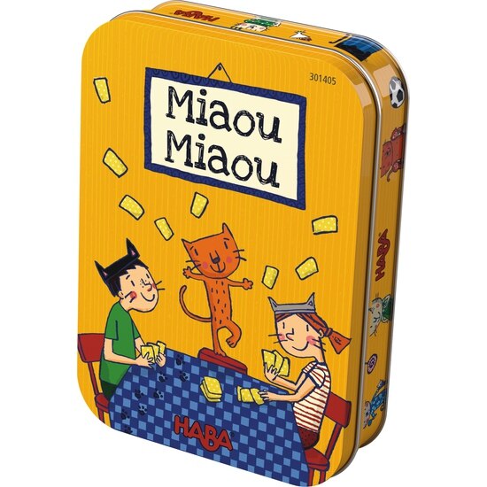 Joc de carti Miaou Miaou, Haba, 5 ani +