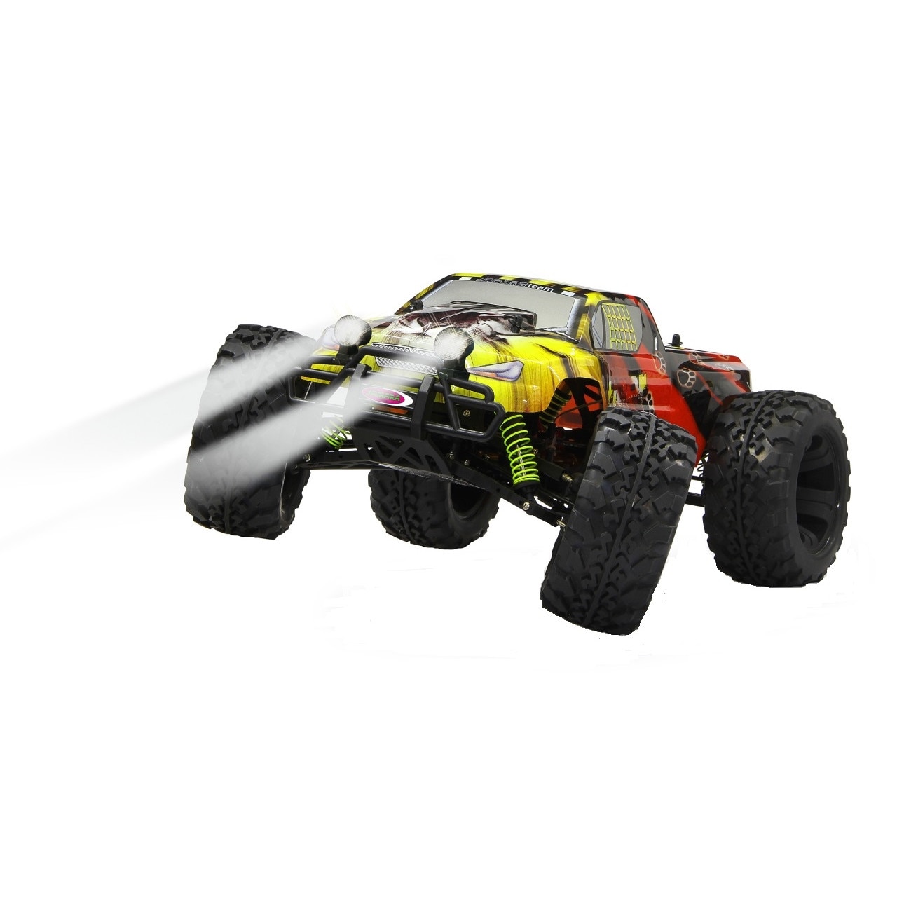 Masina RC cu telecomanda Tiger Monstertruck 1:10 , 4WD , 2,4Ghz , 35 km/h , LED