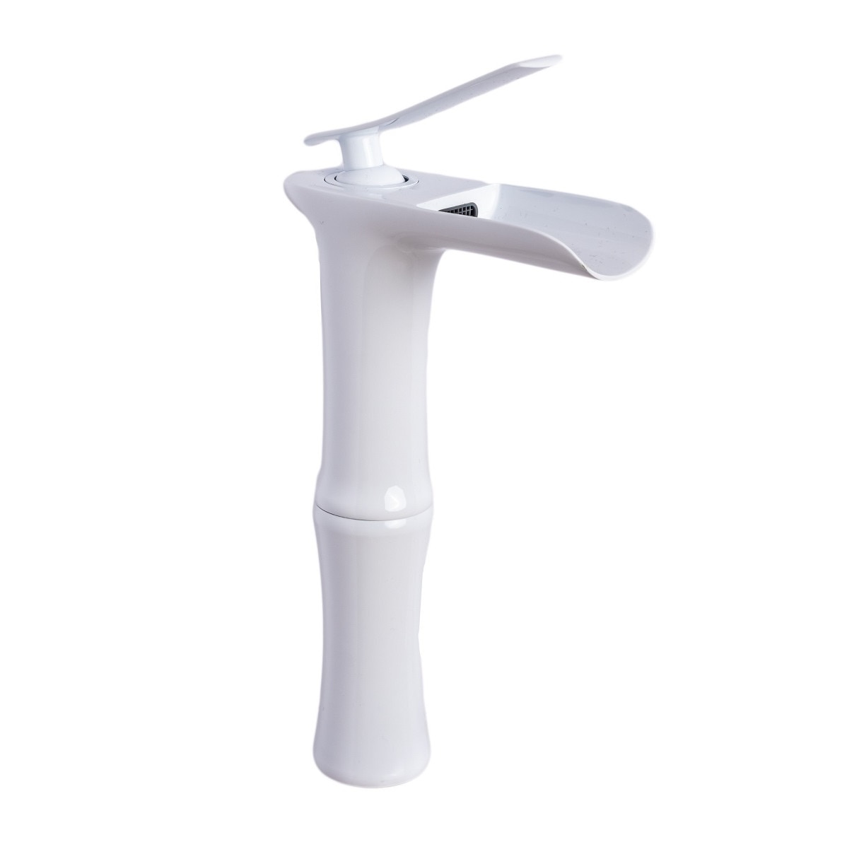 Baterie lavoar cascada,montare blat ,wite-crom TRENDY S
