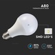 V-TAC 18W E27 természetes fehér LED égő - SKU 2708