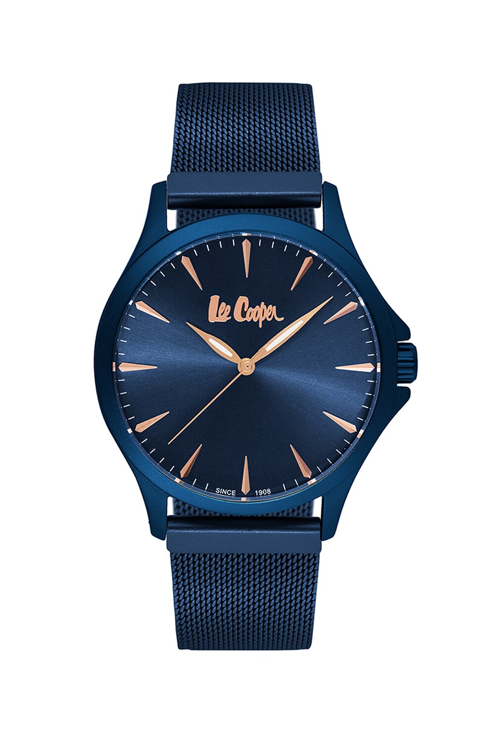 Lee Cooper, Ceas cu bratara cu model plasa, Bleumarin