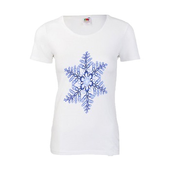 Tricou dama personalizat Fruit of the loom, alb,  Tricou dama personalizat Fruit of the loom, alb,