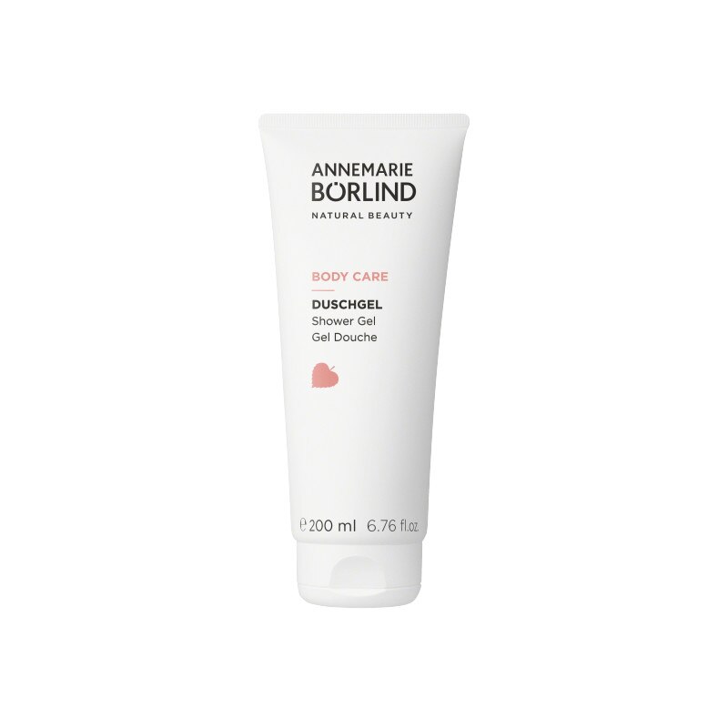 Gel pentru dus, natural, pentru toate tipurile de piele, Annemarie Borlind, 200 ml