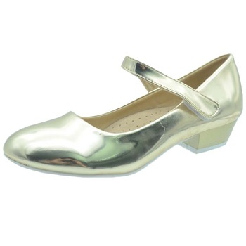 Pantofi cu toc pentru fetite Miss Q Y2400-5, Auriu Pantofi cu toc pentru fetite Miss Q Y2400-5, Auriu