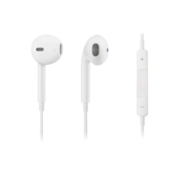 Apple EarPods vezetékes sztereo headset fehér (3, 5mm jack csatlakozós, MD827ZM/A, blizteres) OEM*
