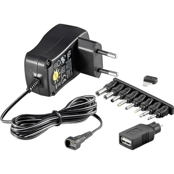Alimentator in comutatie universal 3V-12V 300mA 9mufe, Goobay Alimentator in comutatie universal 3V-12V 300mA 9mufe, Goobay