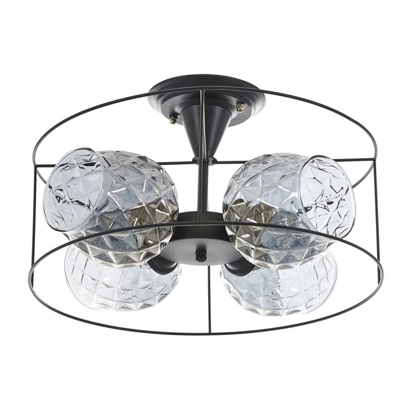 Lustra, Negru, 4x40w, 2005/4 bk